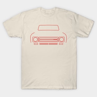 IH Scout II 4x4 1979 outline graphic (red) T-Shirt